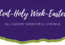 Lent, Holy Week, and Easter Opportunities
